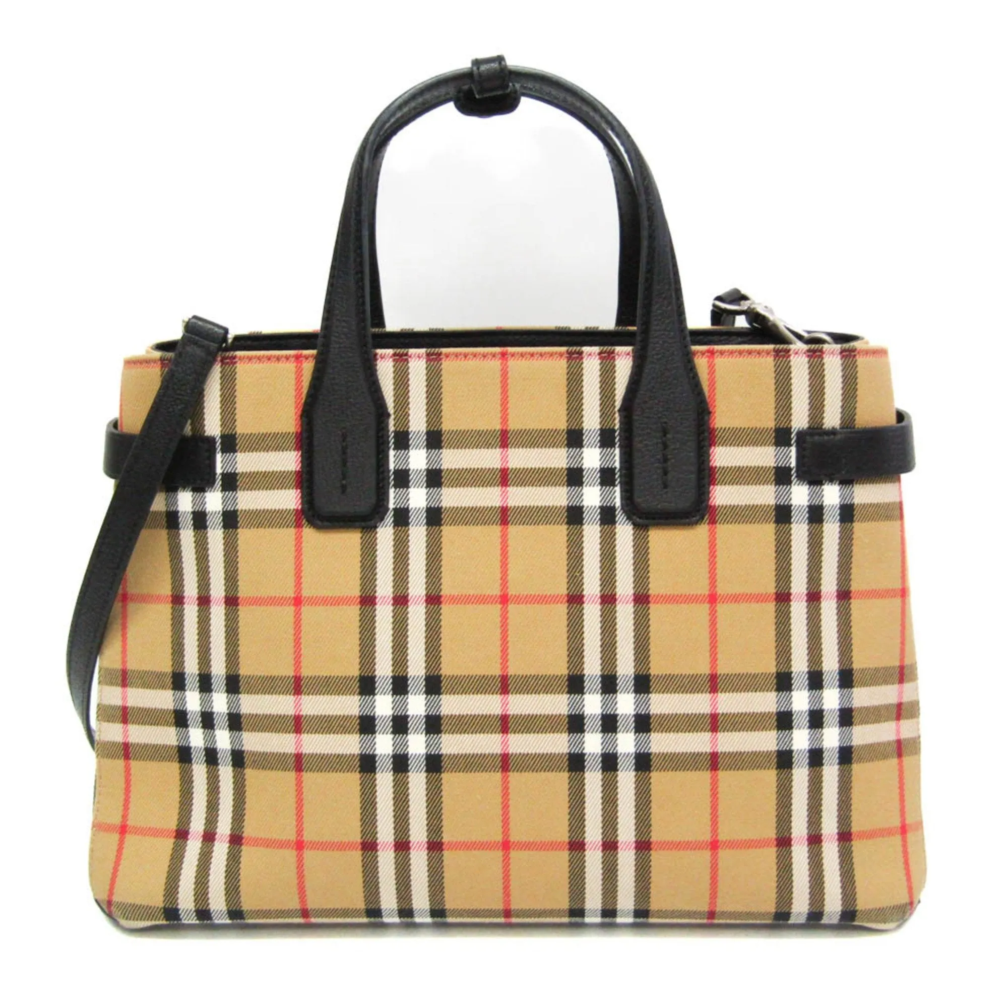 Burberry Nova Check  Canvas Tote Bag (Pre-Owned)
