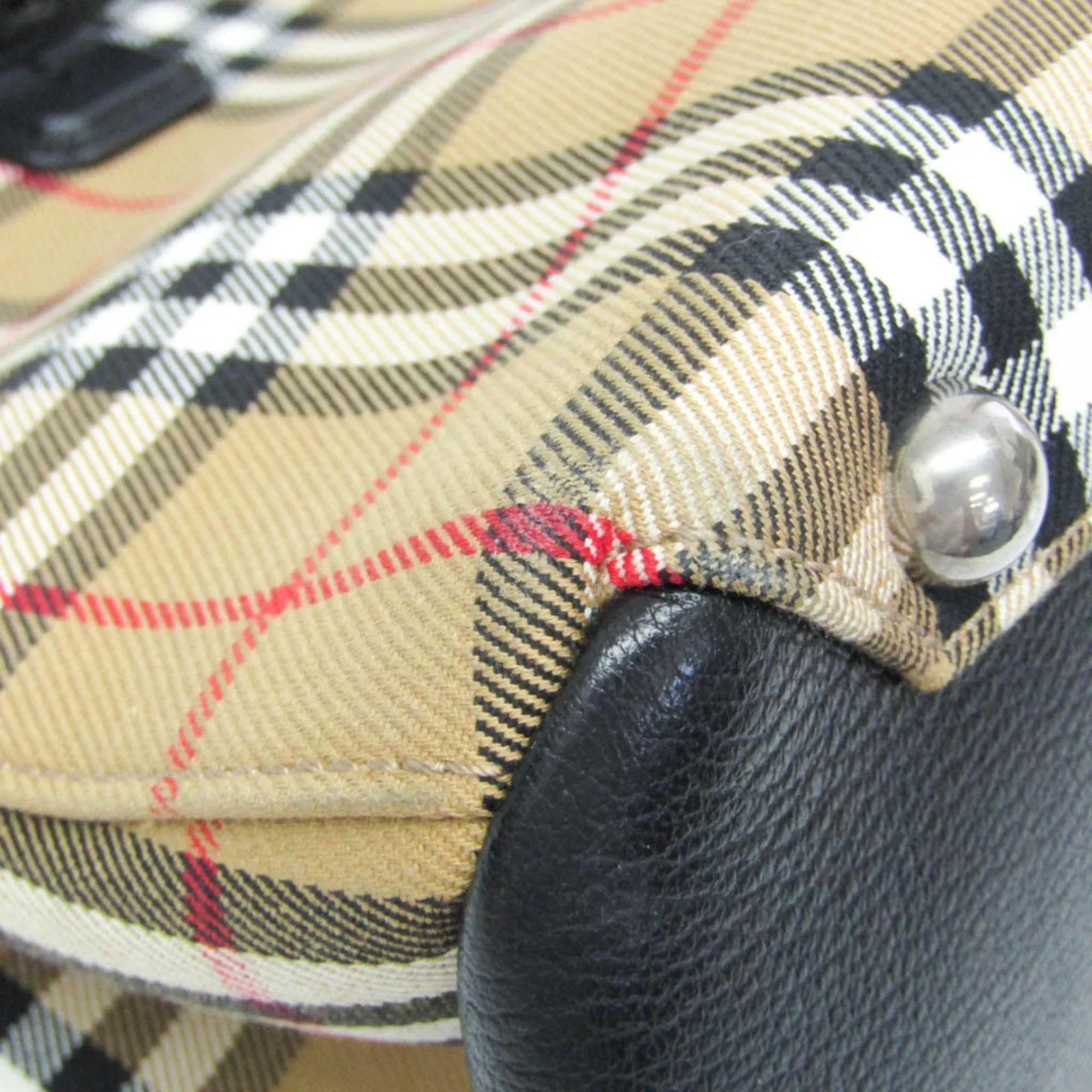 Burberry Nova Check  Canvas Tote Bag (Pre-Owned)