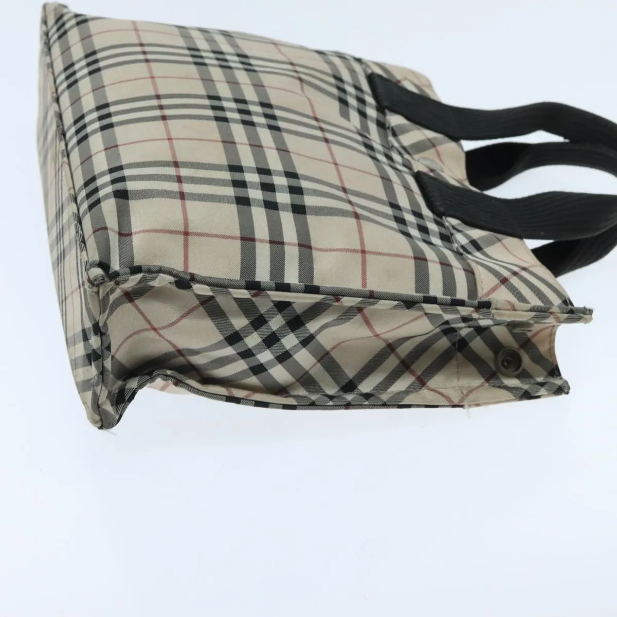 Burberry Nova Check  Synthetic Tote Bag (Pre-Owned)