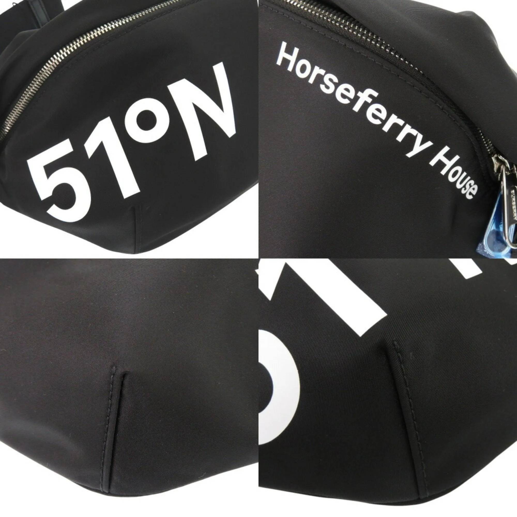 Burberry  Nylon Leather Sling Bag (Pre-Owned)