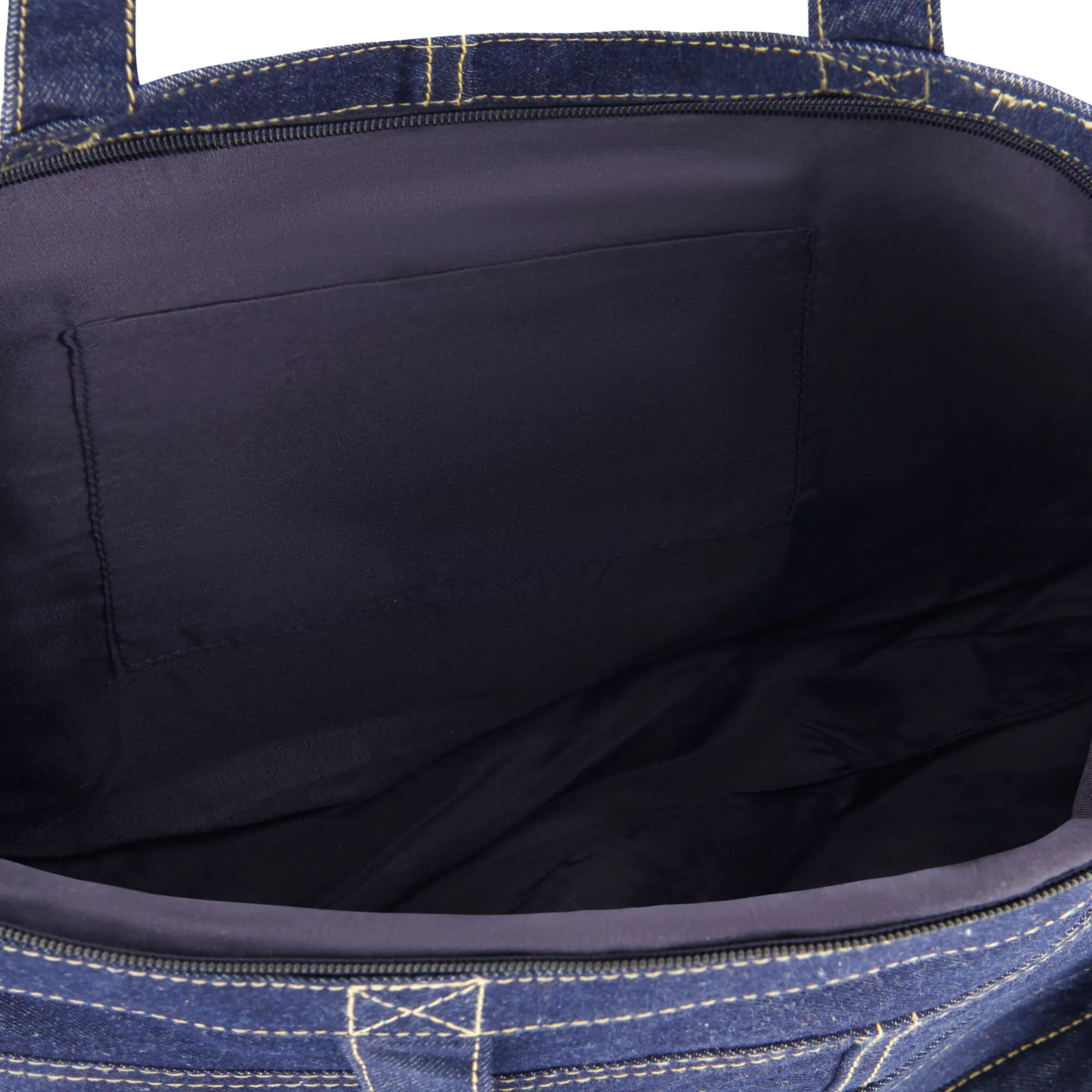 C & C California Multi Pocket Denim Tote