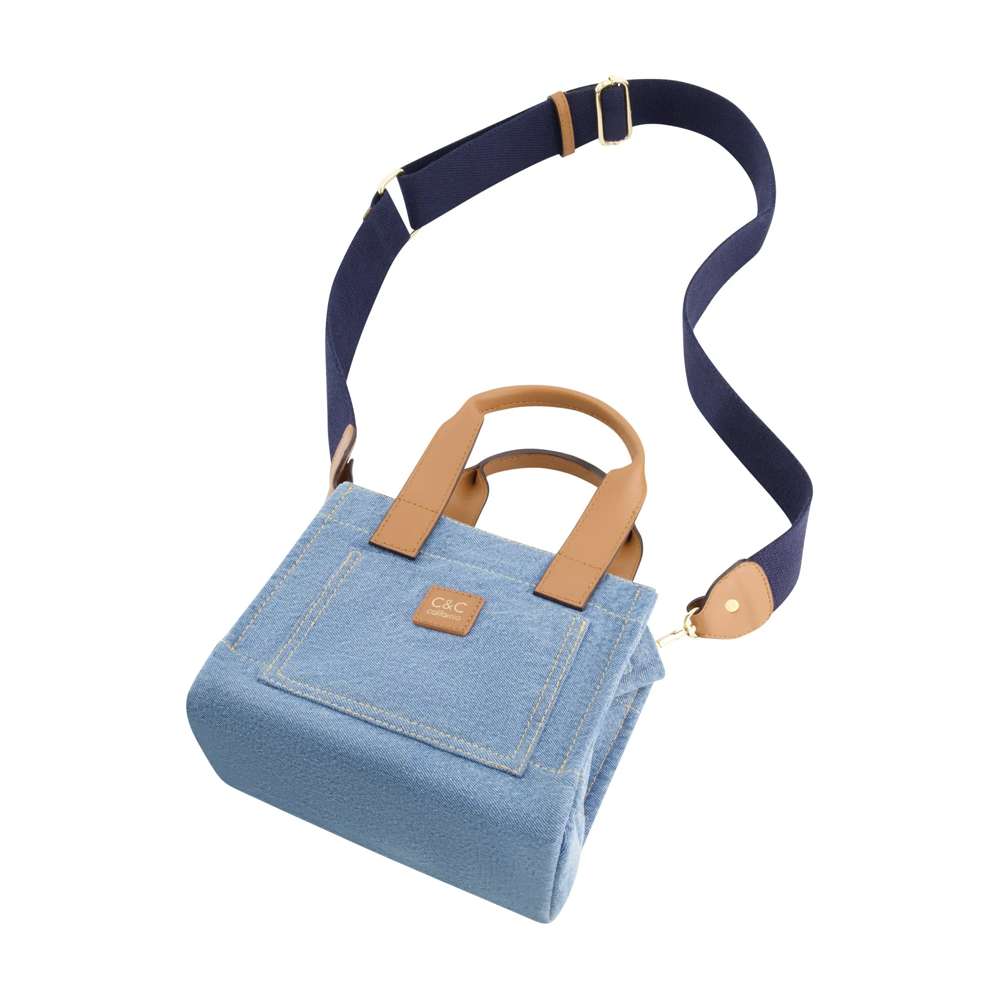 C & C California Small Denim Tote