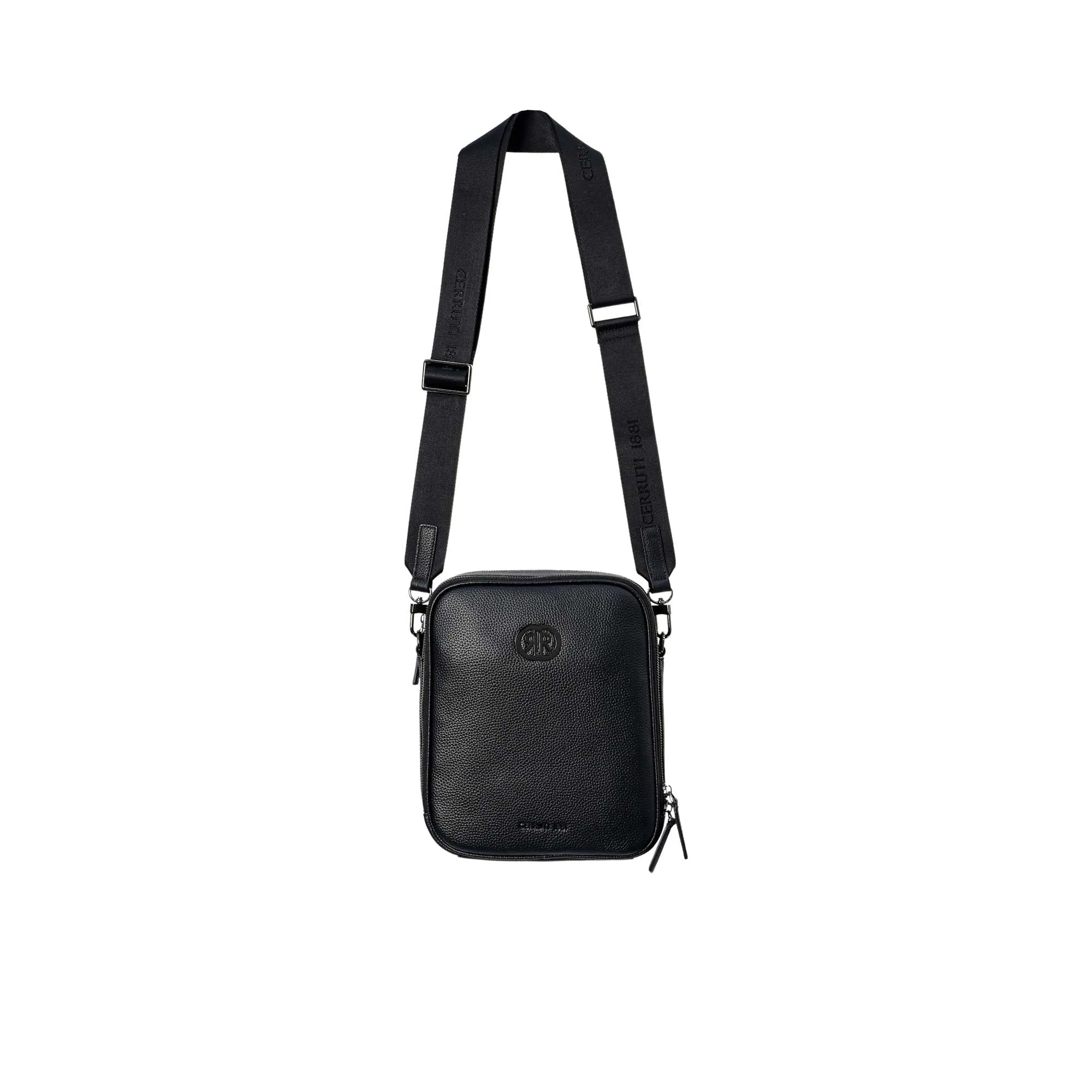 Cerruti I88I Men's Black Crossbody Bag Cerrutis