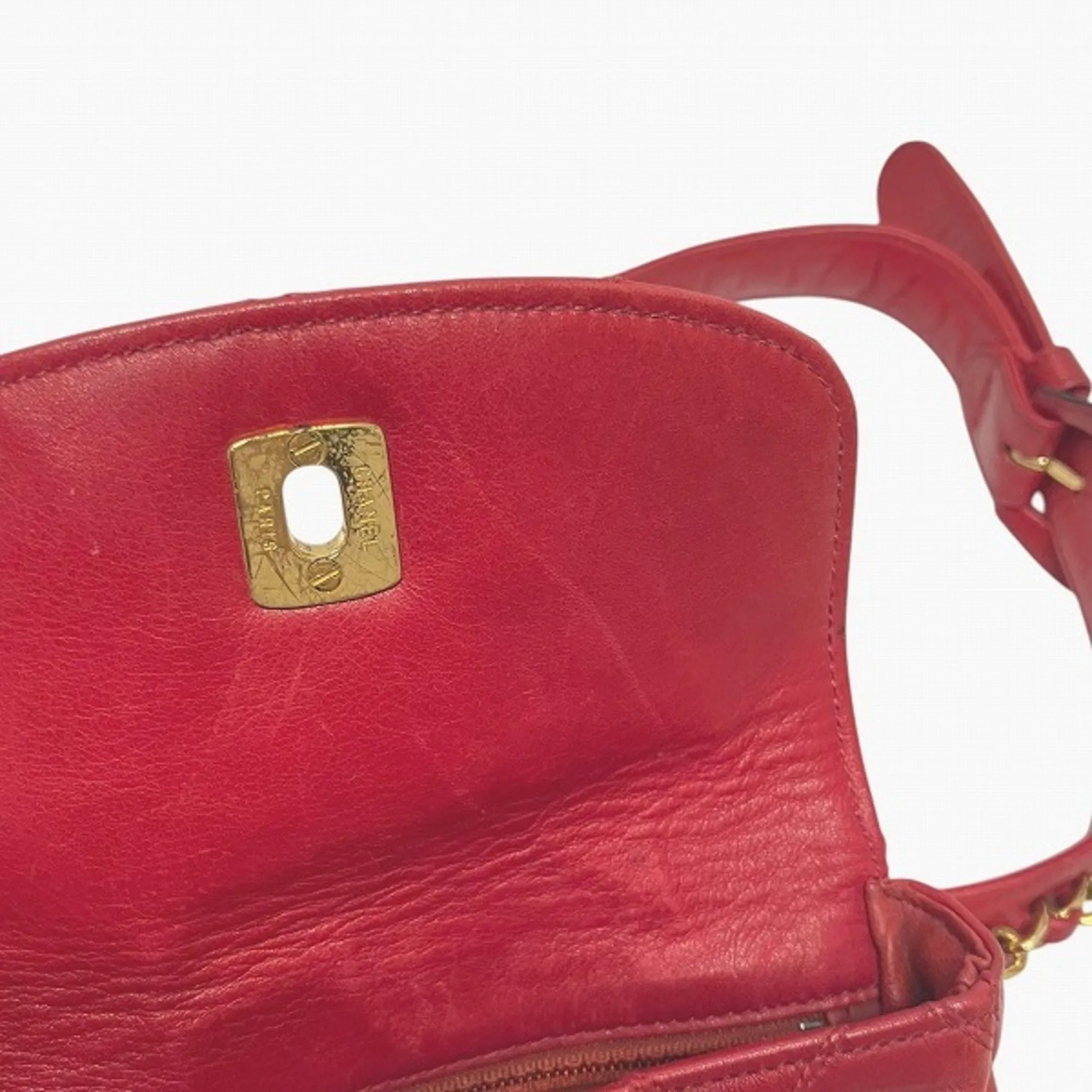 Chanel Leather Fanny Pack Pouch Sling Bag (Pre-Owned)