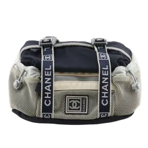 Chanel Sport  Nylon Canvas Handbag Sling Bag (Pre-Owned)