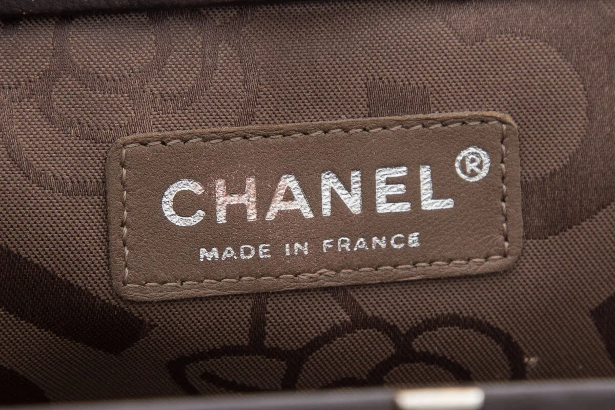 Chanel Vintage Brown Clutch