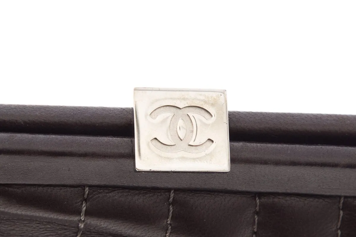 Chanel Vintage Brown Clutch