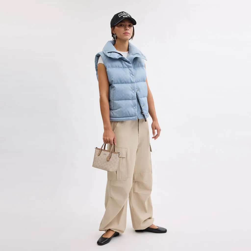 C.O.A.C.H City Mini Tote Bag In Signature Canvas