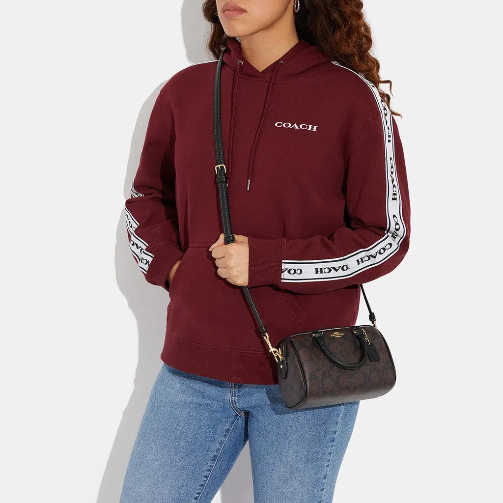 C.O.A.C.H Mini Rowan Crossbody In Signature Canvas