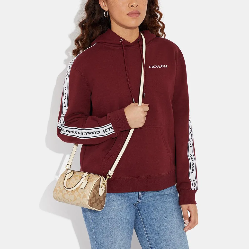 C.O.A.C.H Mini Rowan Crossbody In Signature Canvas