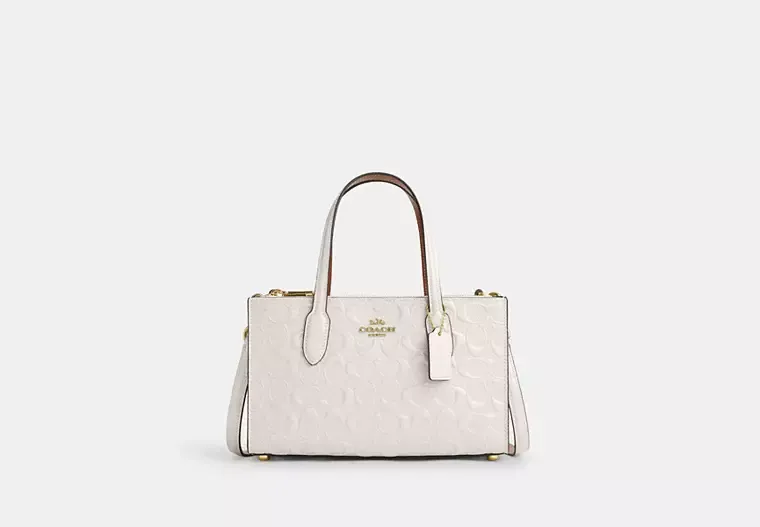 C.O.A.C.H Nina Small Tote Bag In Signature Leather
