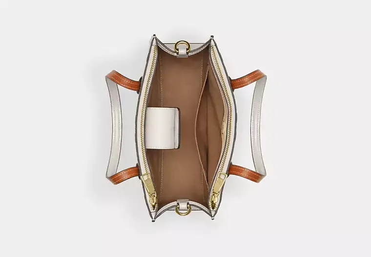 C.O.A.C.H Nina Small Tote Bag In Signature Leather
