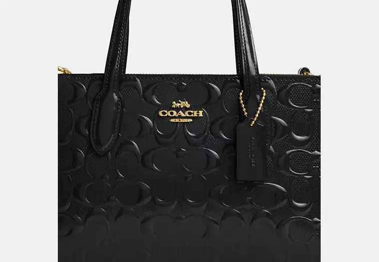 C.O.A.C.H Nina Small Tote Bag In Signature Leather
