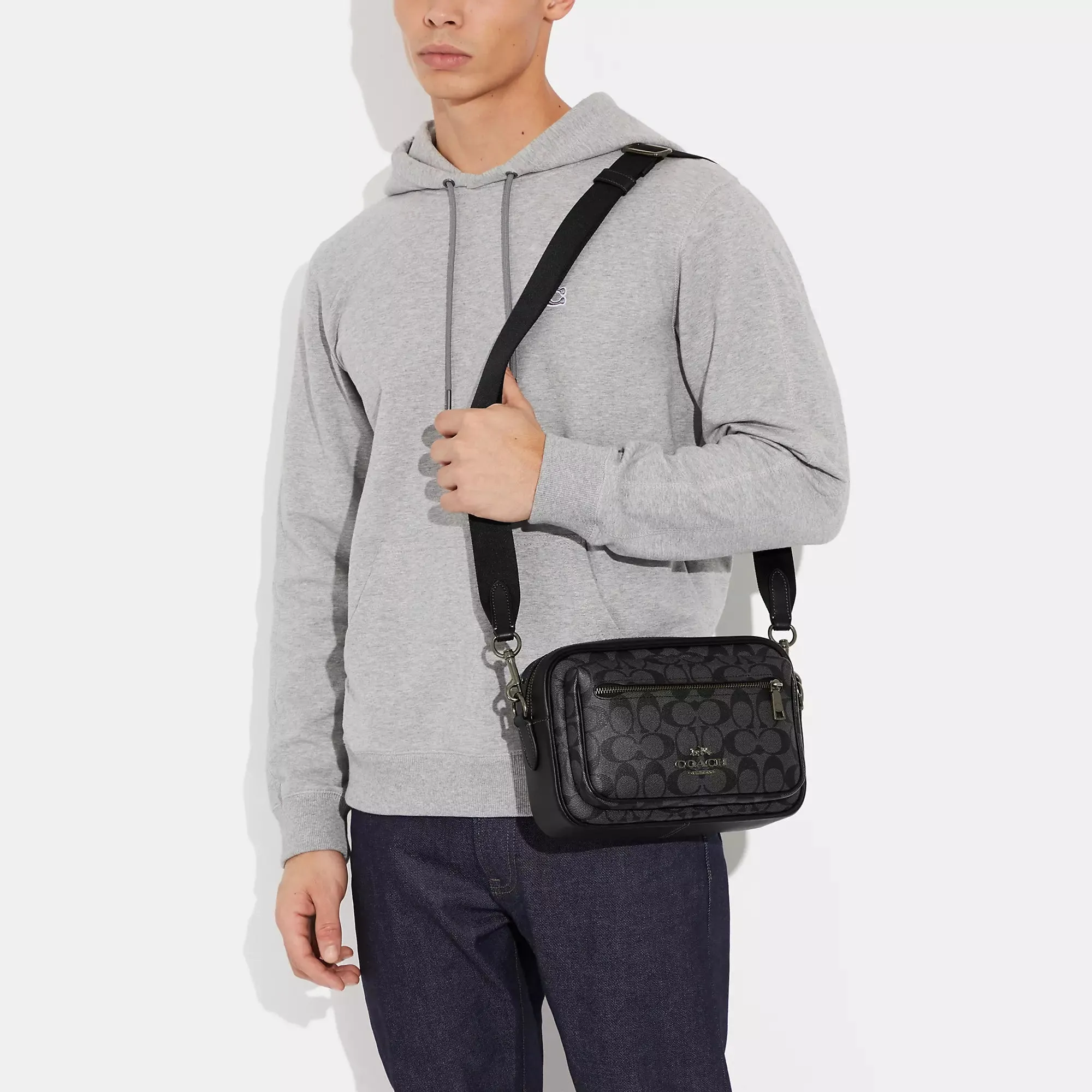 Coach Outlet Elias Crossbody In Signature Canvas