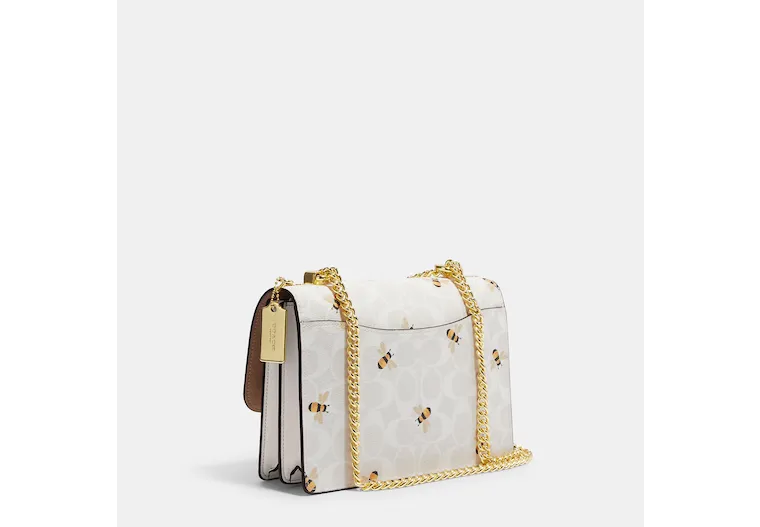 Coach Outlet Klare Crossbody In Signature Canvas With Bee Print
