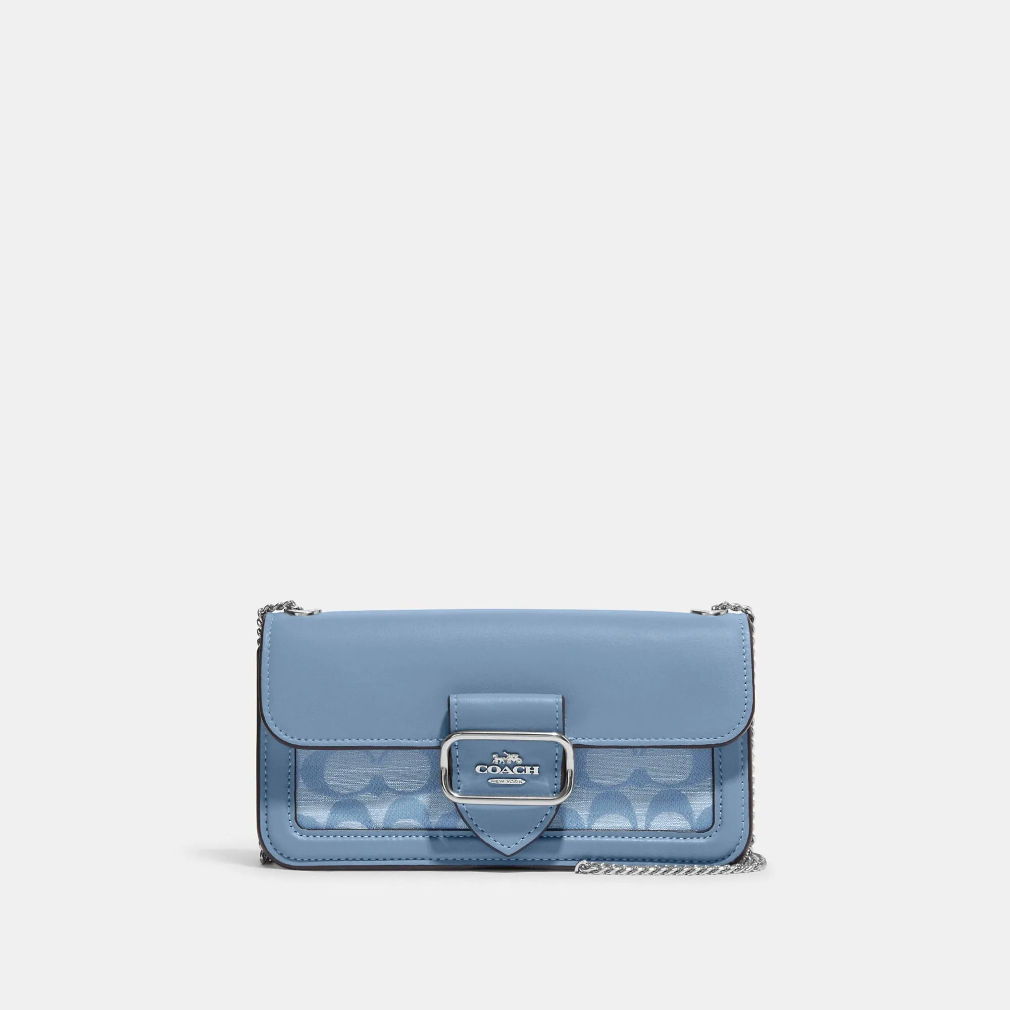 Coach Outlet Morgan Crossbody In Signature Chambray
