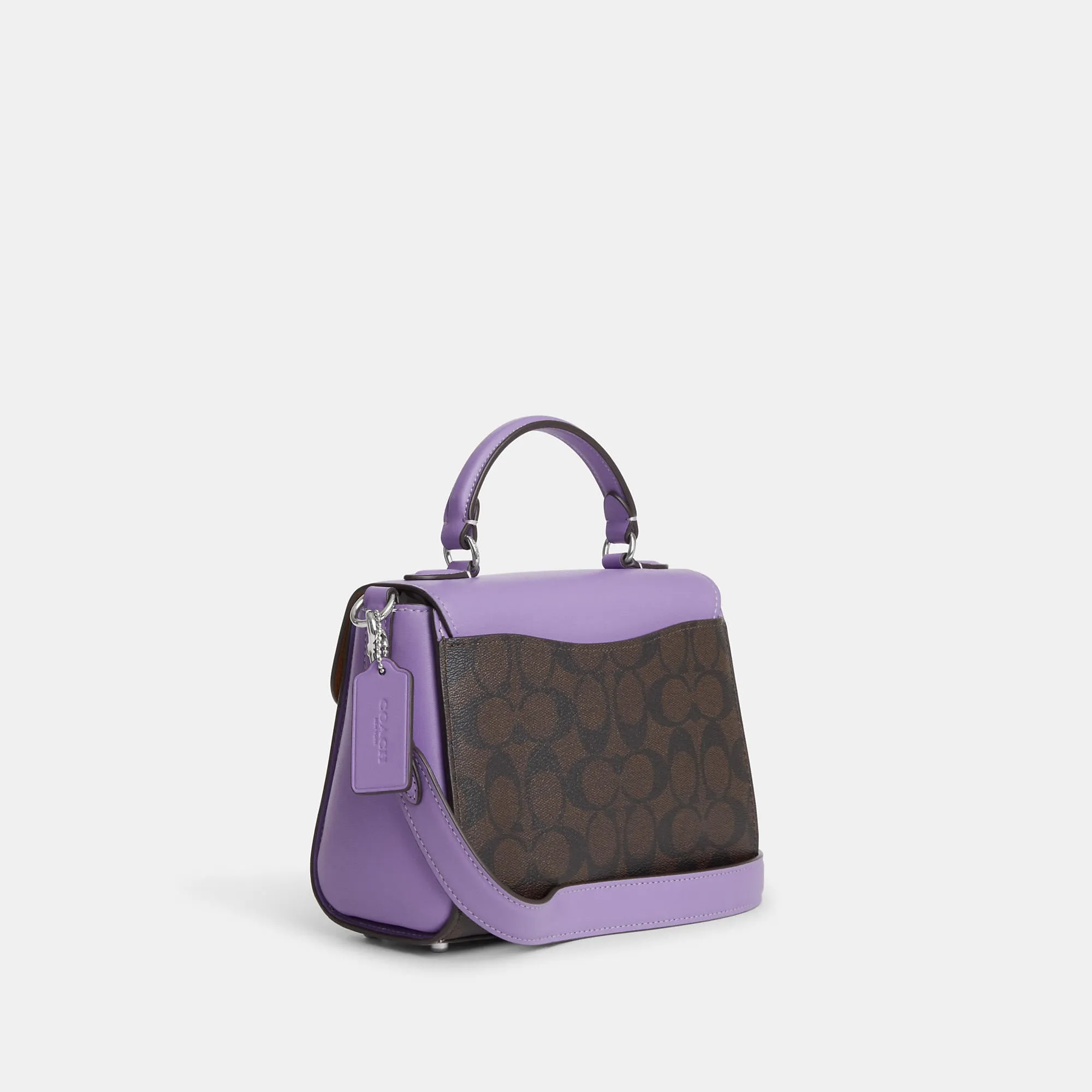 Coach Outlet Morgan Top Handle Satchel In Signature Canvas