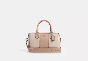 C.O.A.C.H Rowan Satchel Bag In Signature Canvas