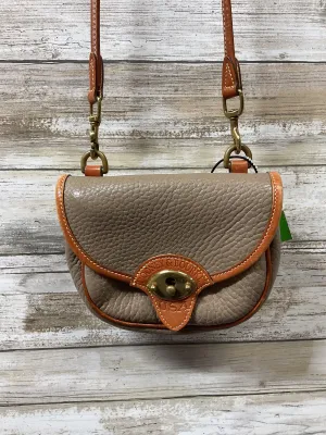 Crossbody Designer By Dooney And Bourke In Taupe, Size:Small