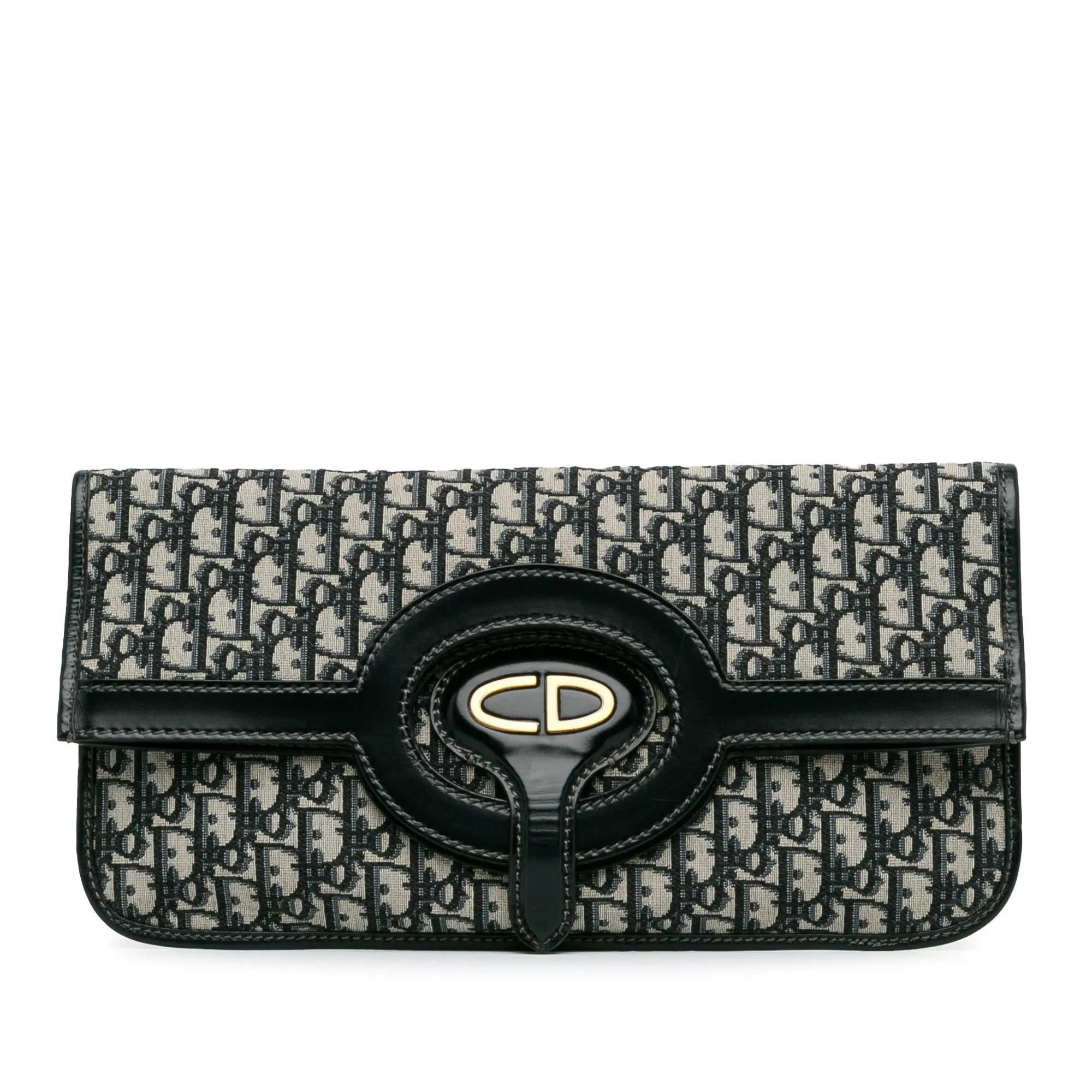 Dior Oblique Fold Over Clutch (SHG-DUlOna)