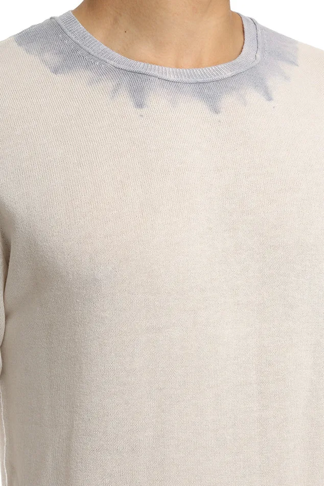 Dip Dye Crew Pure Cloud