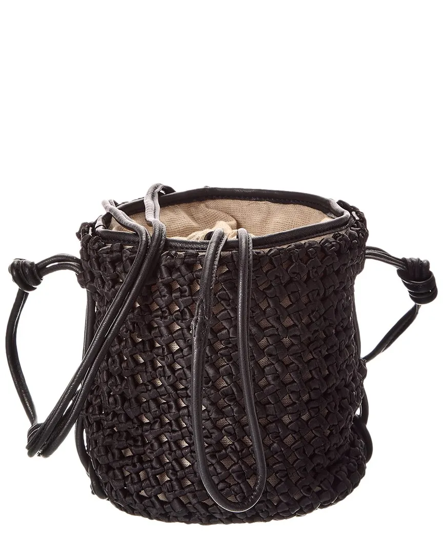 Dolce Vita Shelby Raffia Bucket Bag
