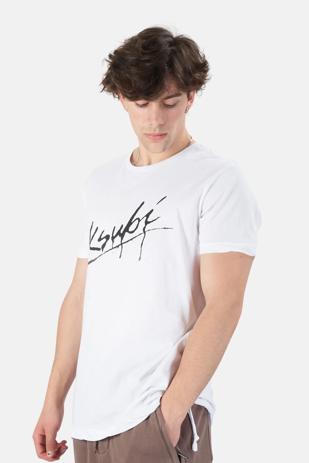 Drip Tee True White