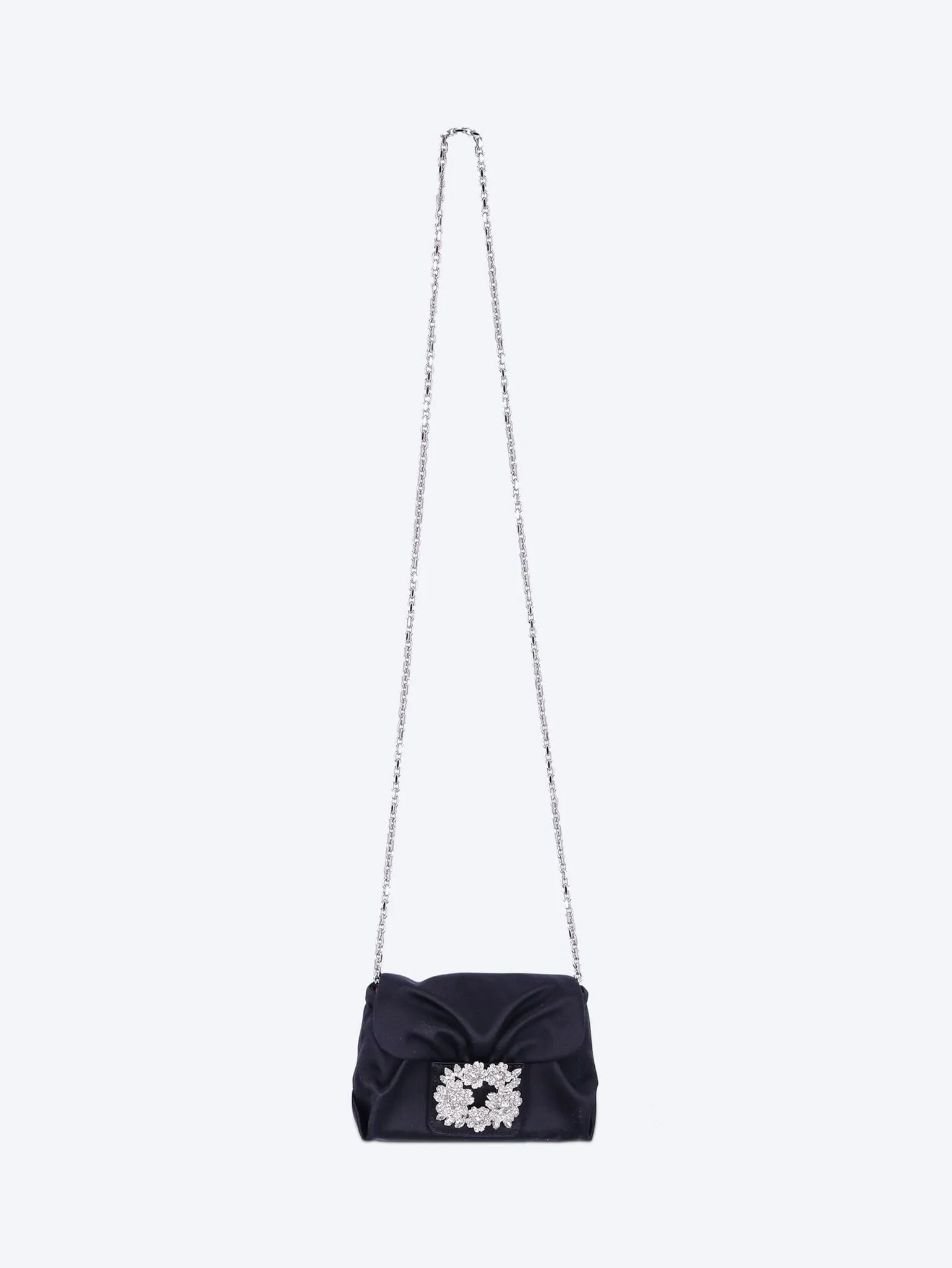 Efflorescence Micro Clutch in satin