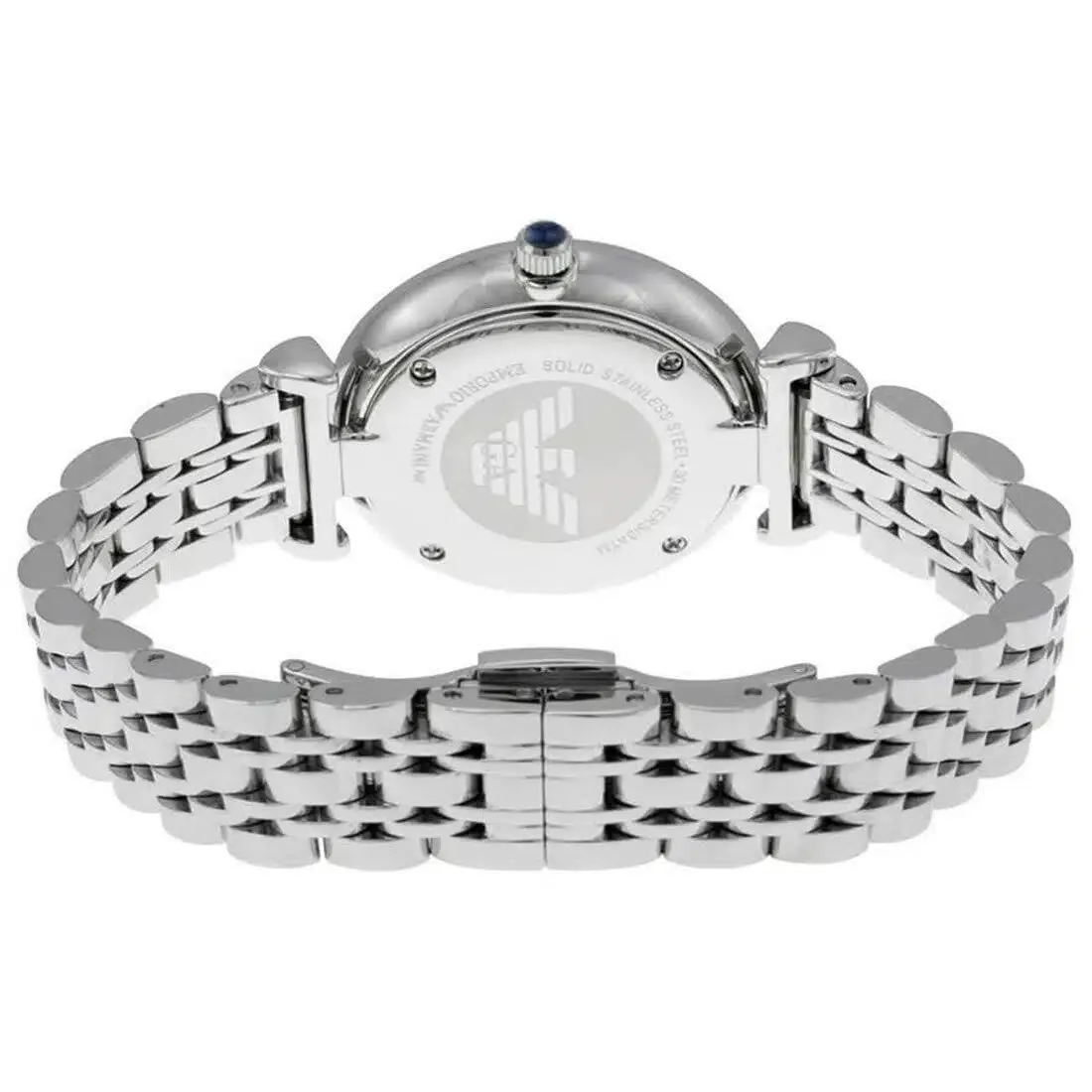 E.m.p.o.r.i.o A.r.m.a.n.i Two-Hand Stainless Steel Watch