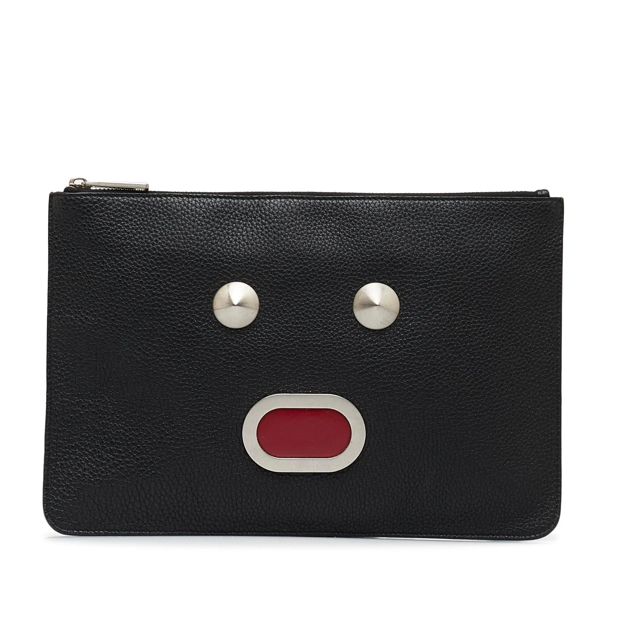 Fendi Faces Zip Clutch (SHG-s4AsdX)