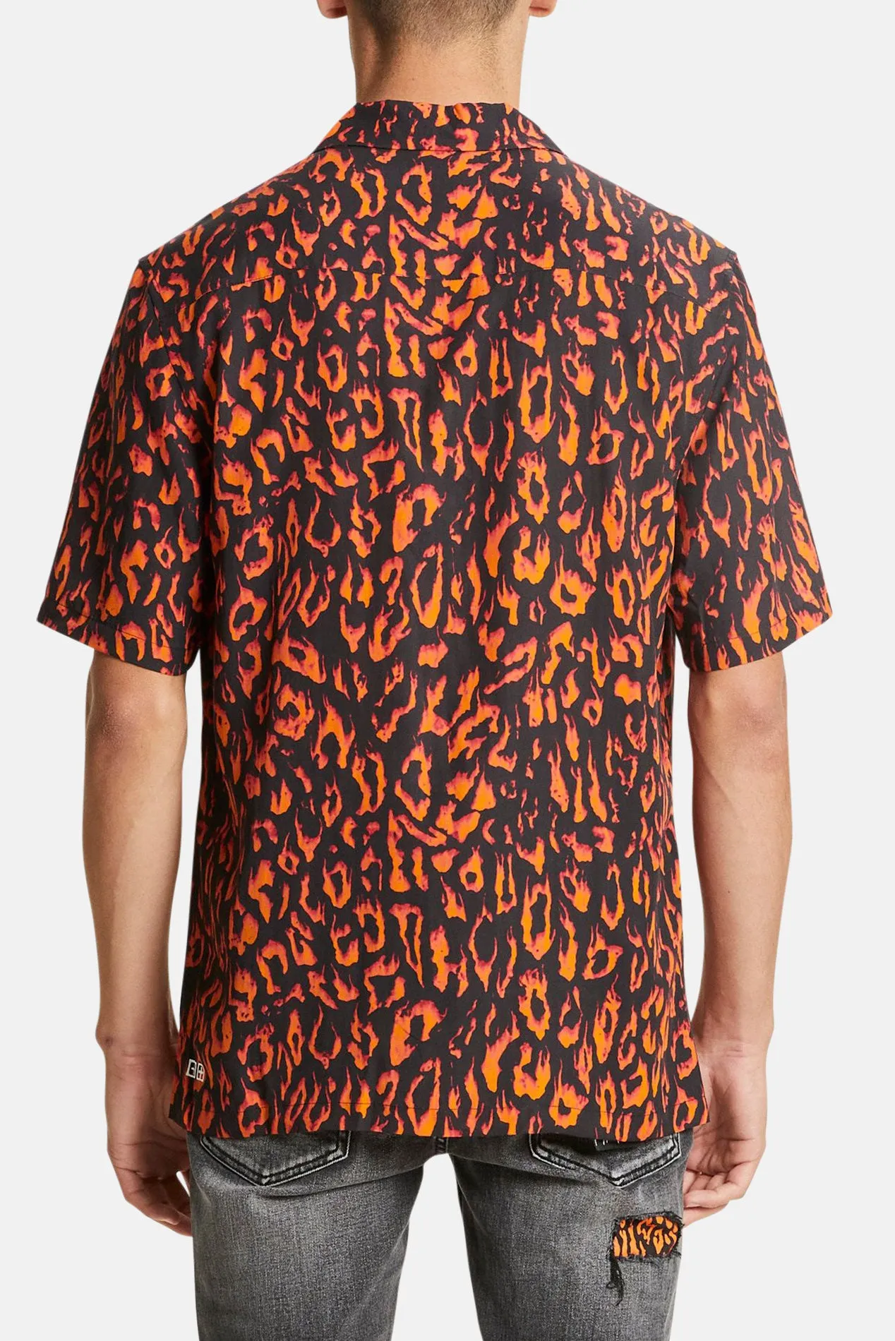 Fire Resort SS Shirt Orange