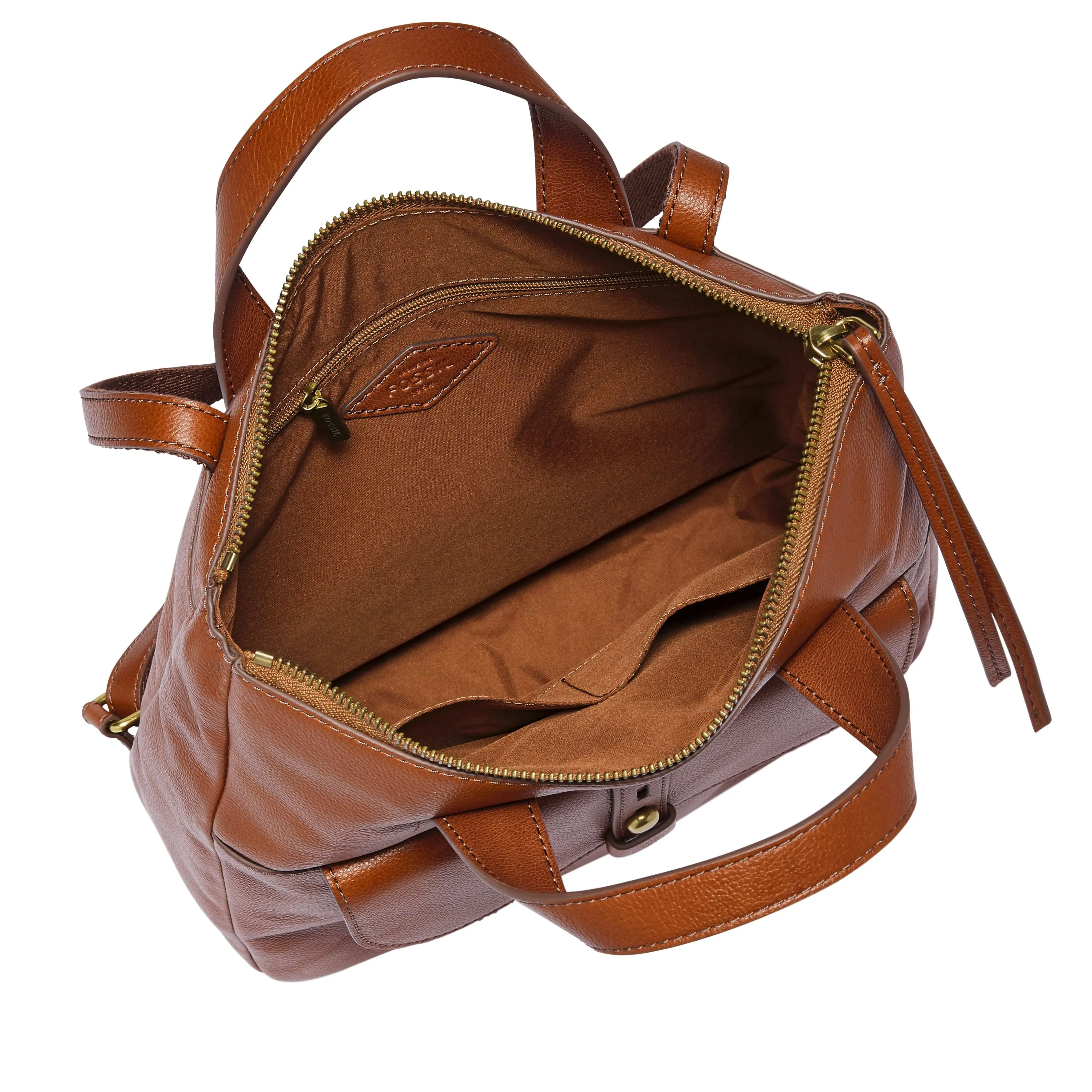 Fossil Women's Hunter Leather Backpack