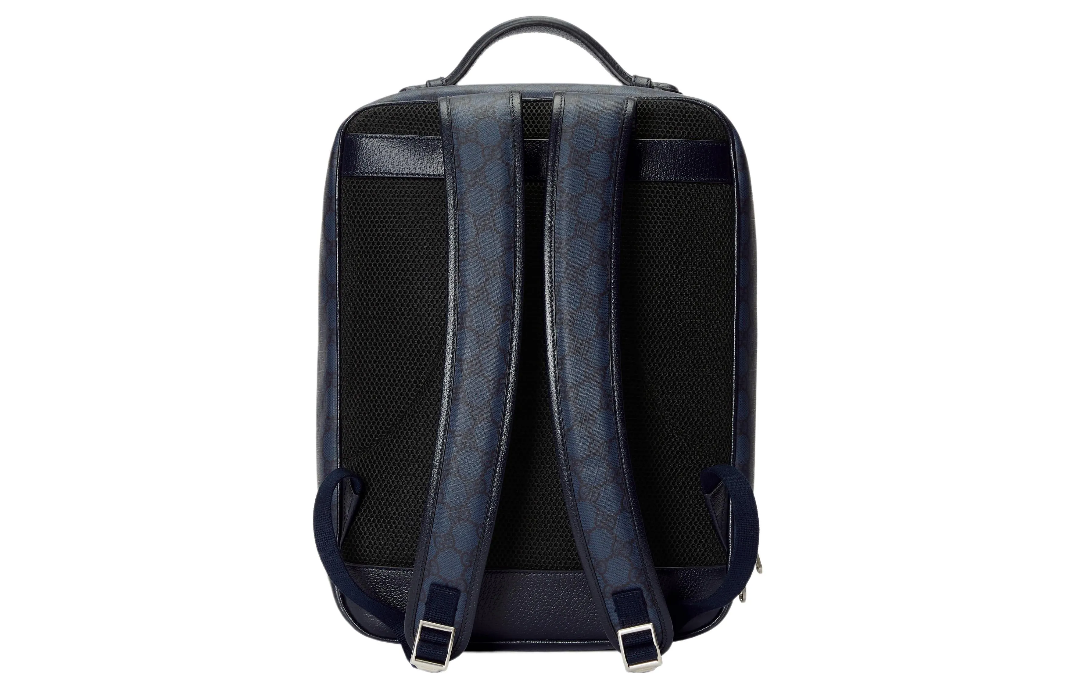 Gucci Mini GG Canvas Medium Backpack 'Blue Black' 745718-FACCQ-8443