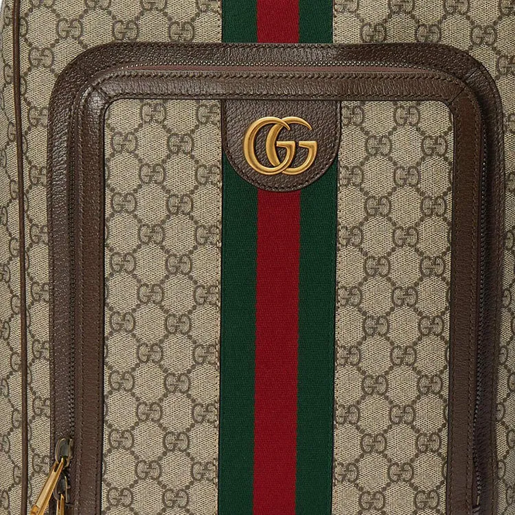 Gucci Ophidia GG Medium Backpack 'Beige Ebony' 745718-FABYY-9744