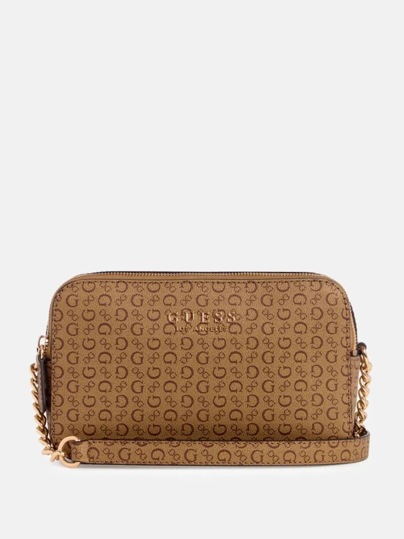 G.U.E.S.S Saffron Double Zip Crossbody