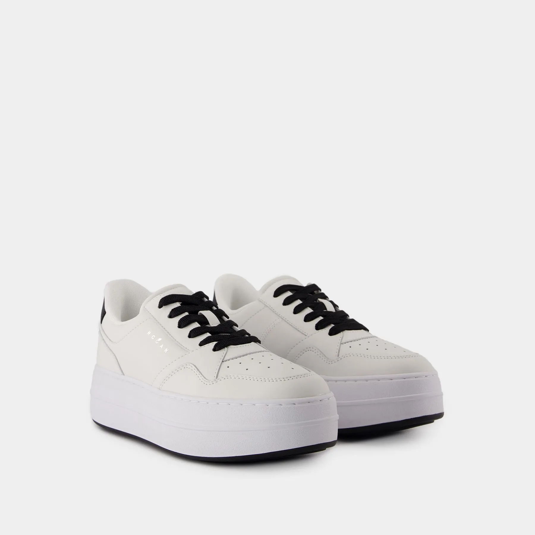 H670 Sneakers - Hogan - Leather - White