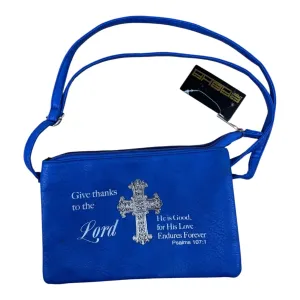 Handbag By Cmf In Blue, Size:Small