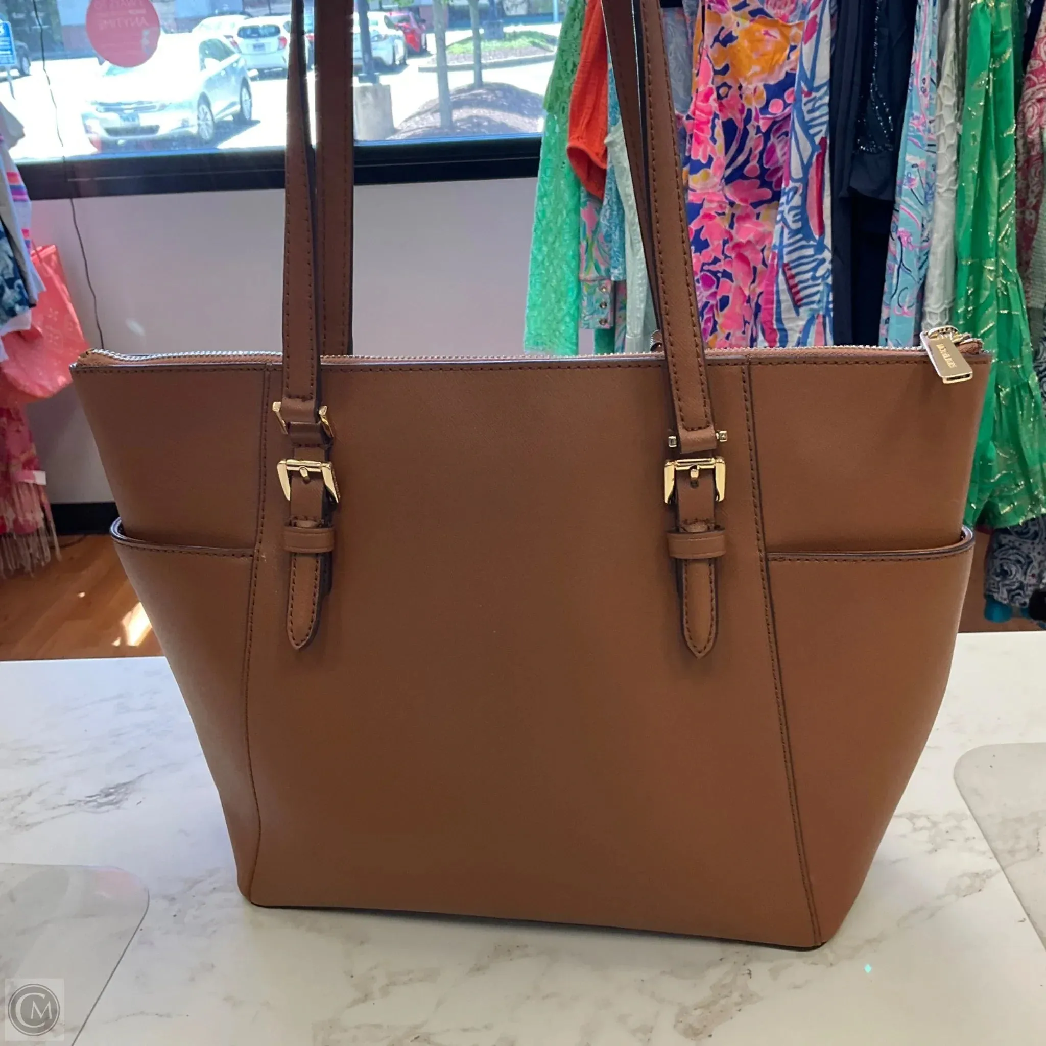 Handbag Designer By Michael Kors, Size: Large