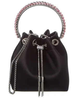 Jimmy Choo Bon Bon Satin Bucket Bag