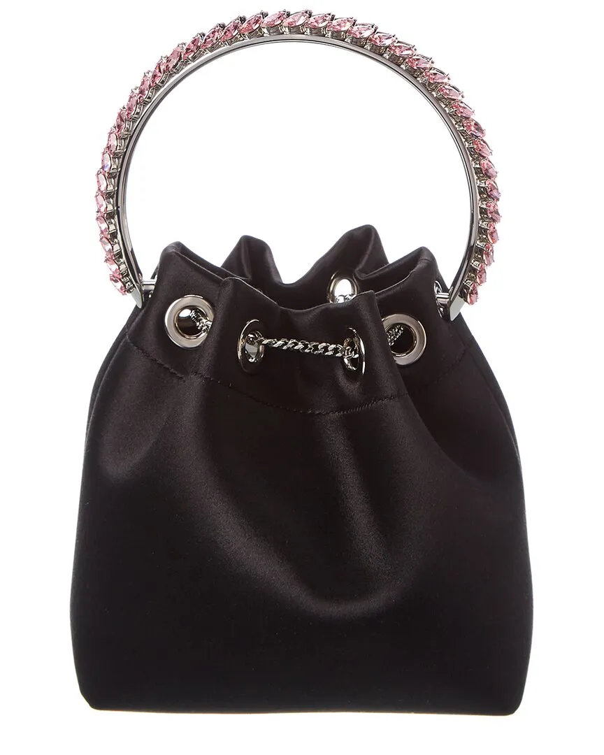 Jimmy Choo Bon Bon Satin Bucket Bag