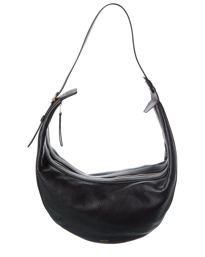 KHAITE Augustina Leather Hobo Bag