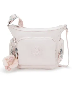 Kipling Gabbie Mini Metallic Crossbody Bag - Pink Shine