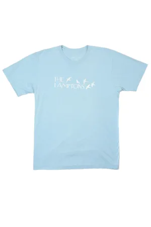Lamptons Crewneck Tee Blue