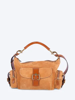 Leather camera bag