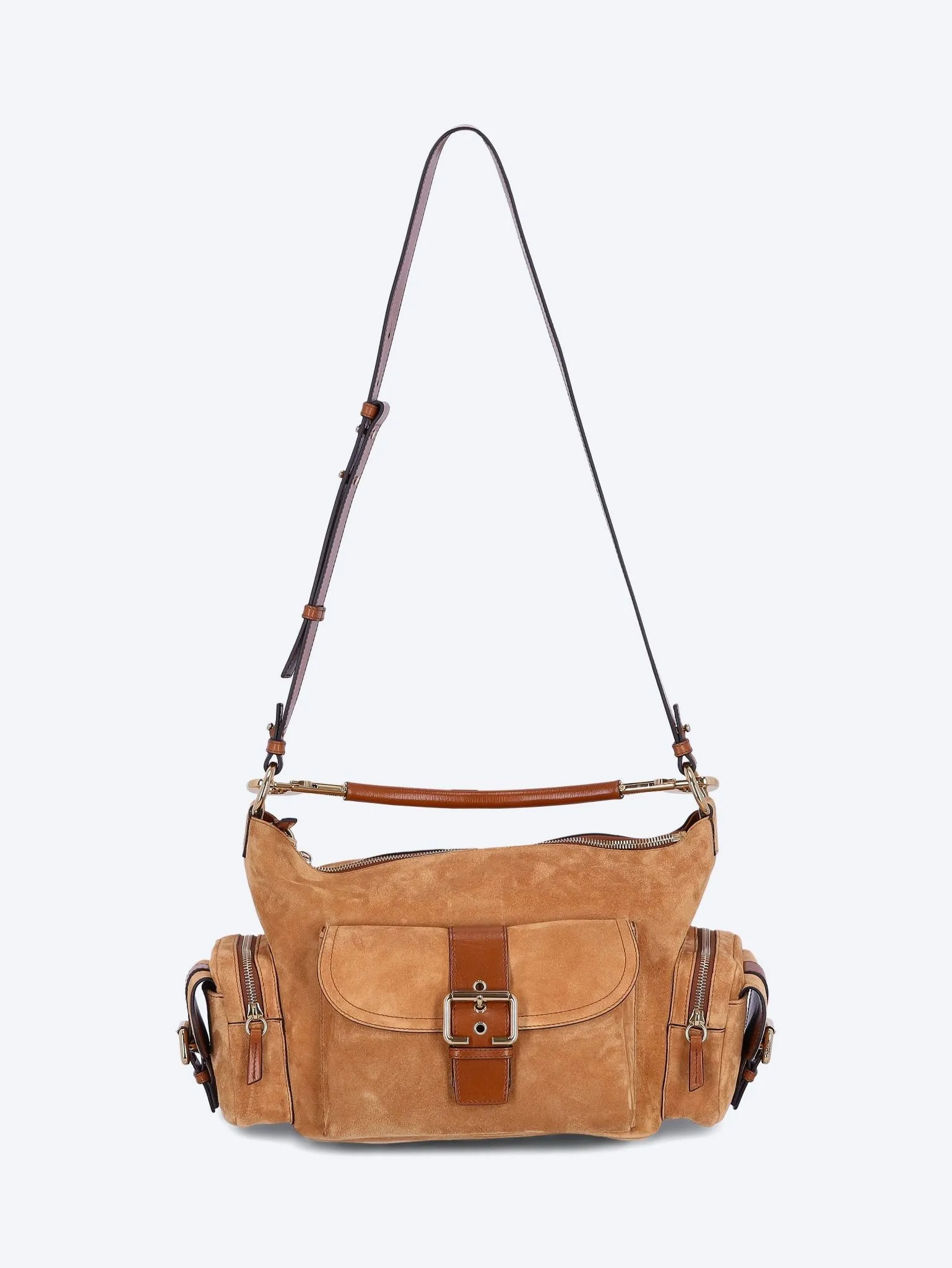 Leather camera bag