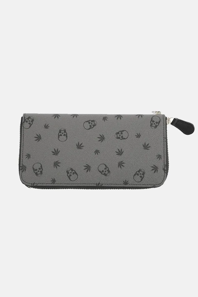 Long Zip Wallet Derby Grey/Black