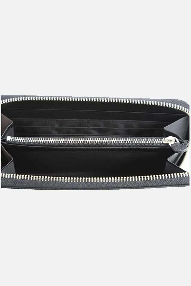 Long Zip Wallet Derby Grey/Black