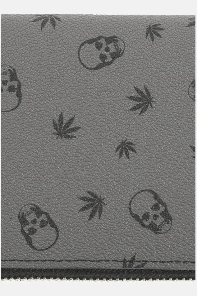 Long Zip Wallet Derby Grey/Black