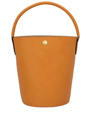Longchamp pure Small Leather Bucket Bag