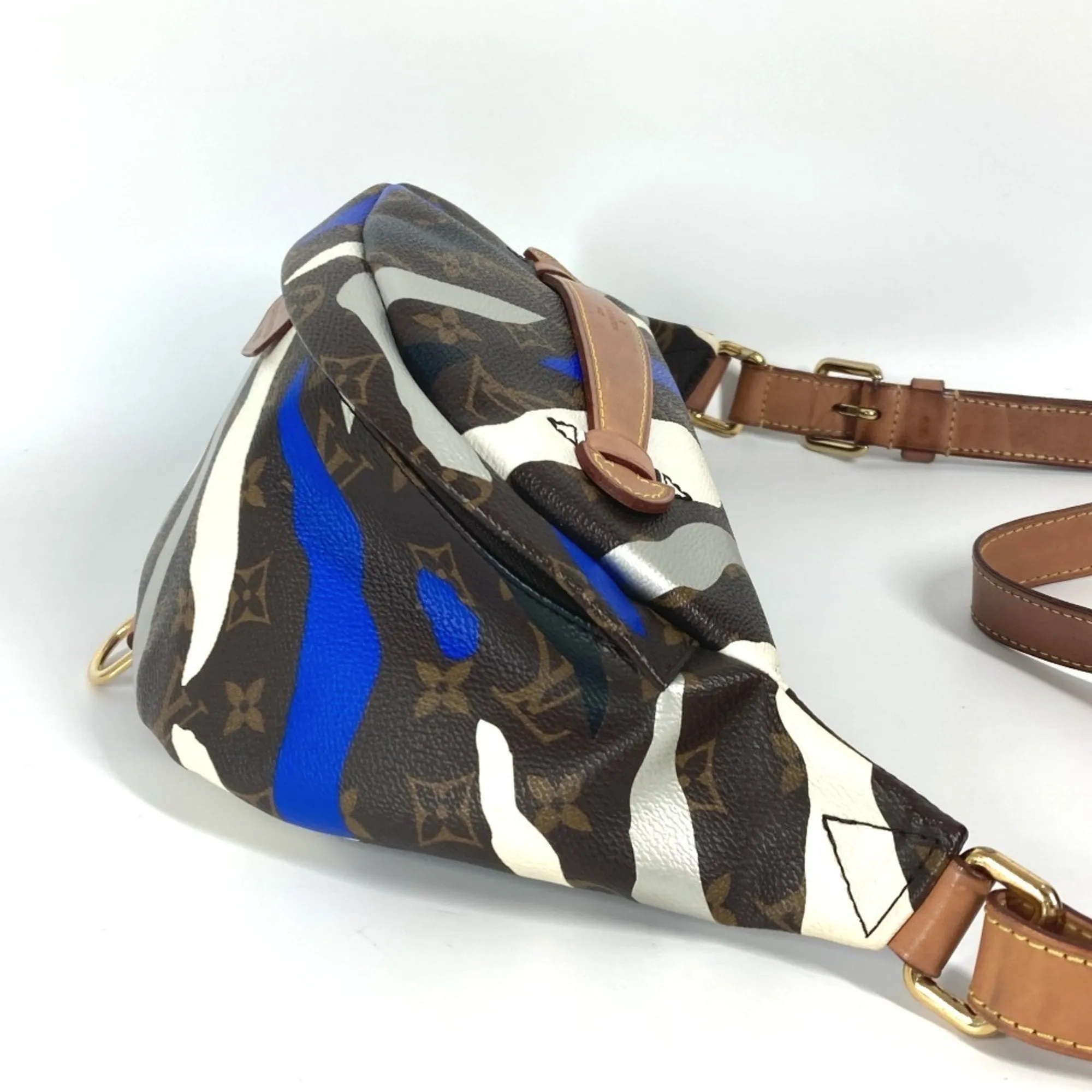 Louis Vuitton blue  Monogram Sling Bag (Pre-Owned)
